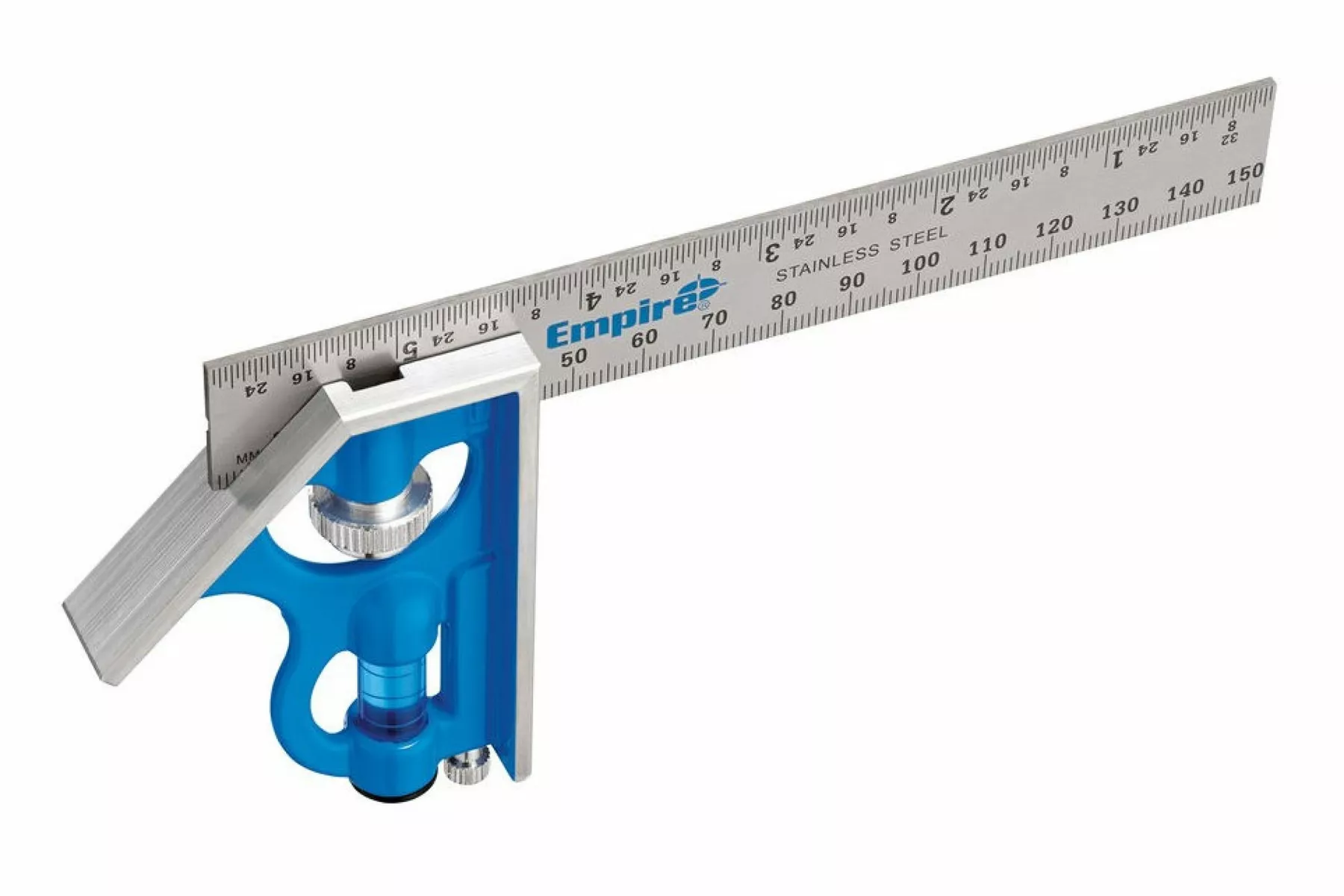 Угольник комбинированный EMPIRE® E255IM, 150мм (Inch/Metric)