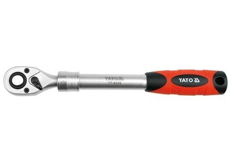 Тріщатка Yato 1/2", 72T, 305-445 мм, телескопічна ручка