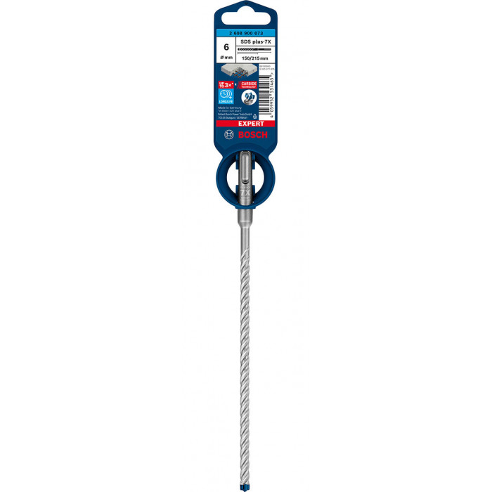 Свердло Bosch EXPERT SDS plus-7X, Ø 6 × 150 × 215 мм