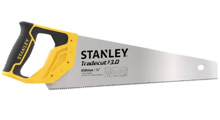 Ножовка STANLEY Tradecut 450мм 11 tpi