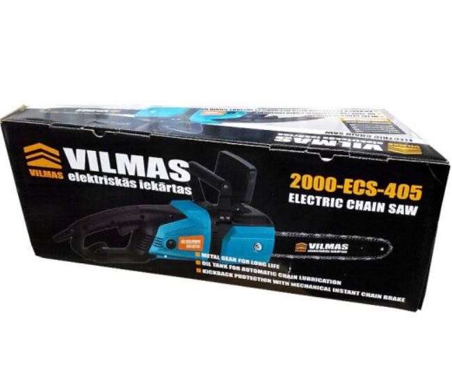 Пила цепная Vilmas 2000-ECS-405, прямая