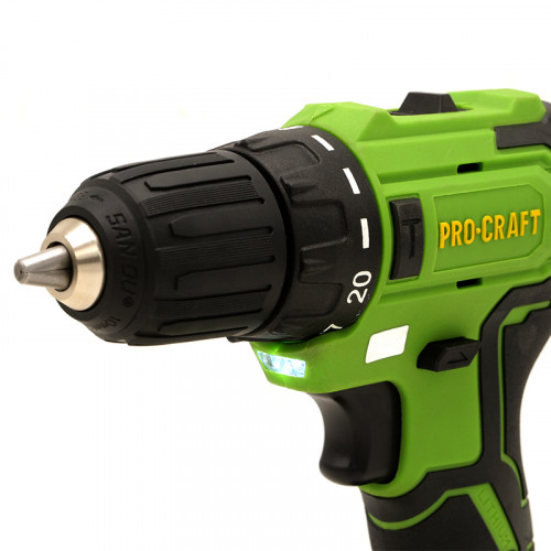 Шурупокрут PROCRAFT PA-18LiN, 20В, BL 1*1,5  кейс