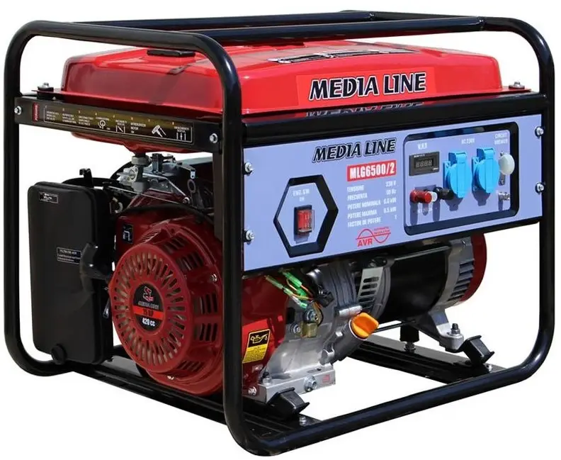 Бензиновый генератор AGT MediaLine MLG6500/2, 6,5 кВт