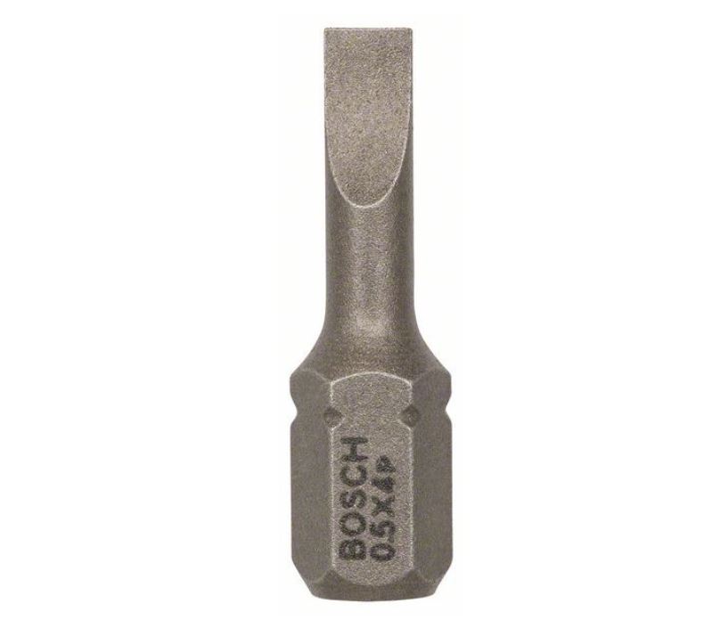 Бита Bosch Extra Hart SL 0,5 × 4,0 × 25мм, 1шт