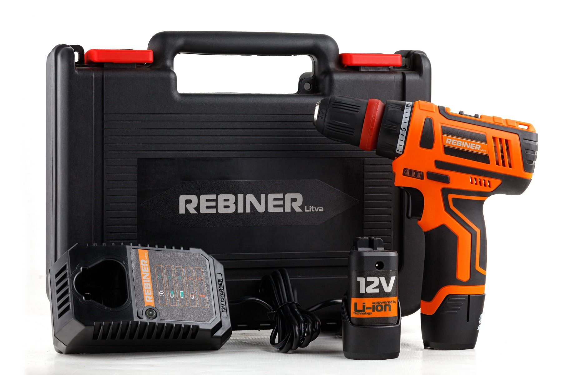 Шуруповерт REBINER RAD-12LiSL(SPEED LOCK) DFR