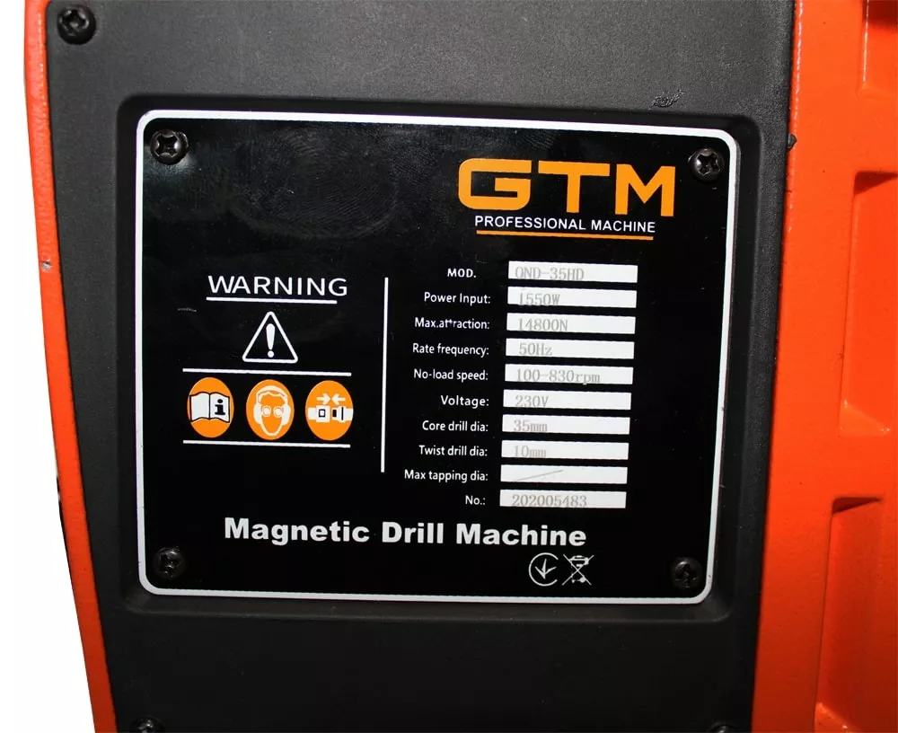 Дрель на магнитной стойке GTM OND-35HD