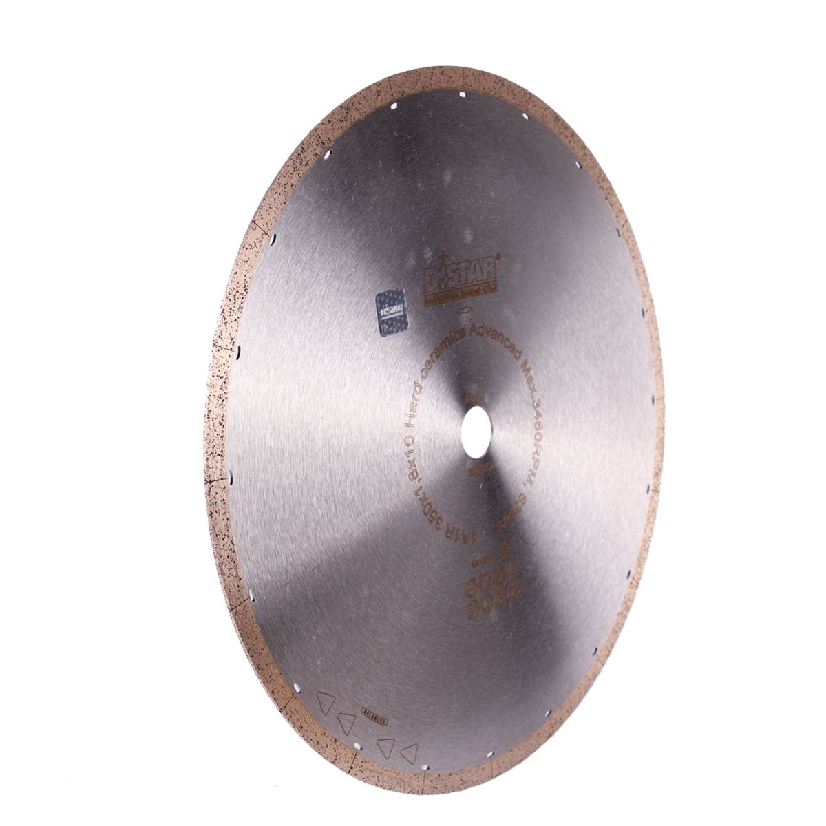 Круг алмазний вiдрiзний Distar Hard ceramics Advanced 1A1R Ø350 × 32 мм