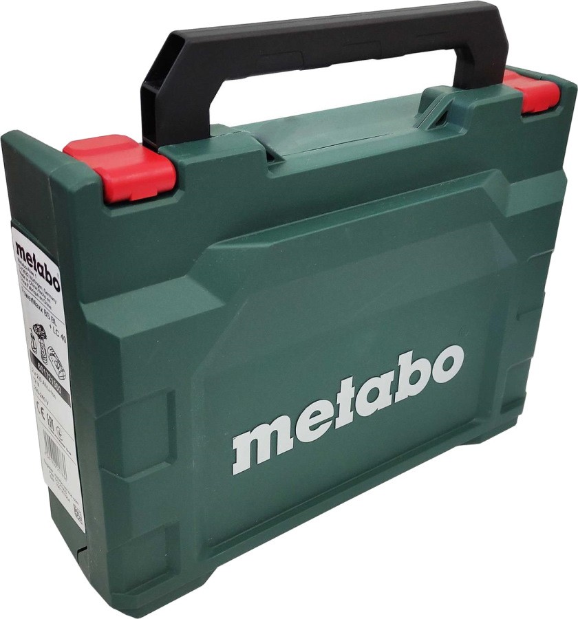 Шуруповерт Metabo PowerMaxx BS BL, 12V, LC 40, чемодан