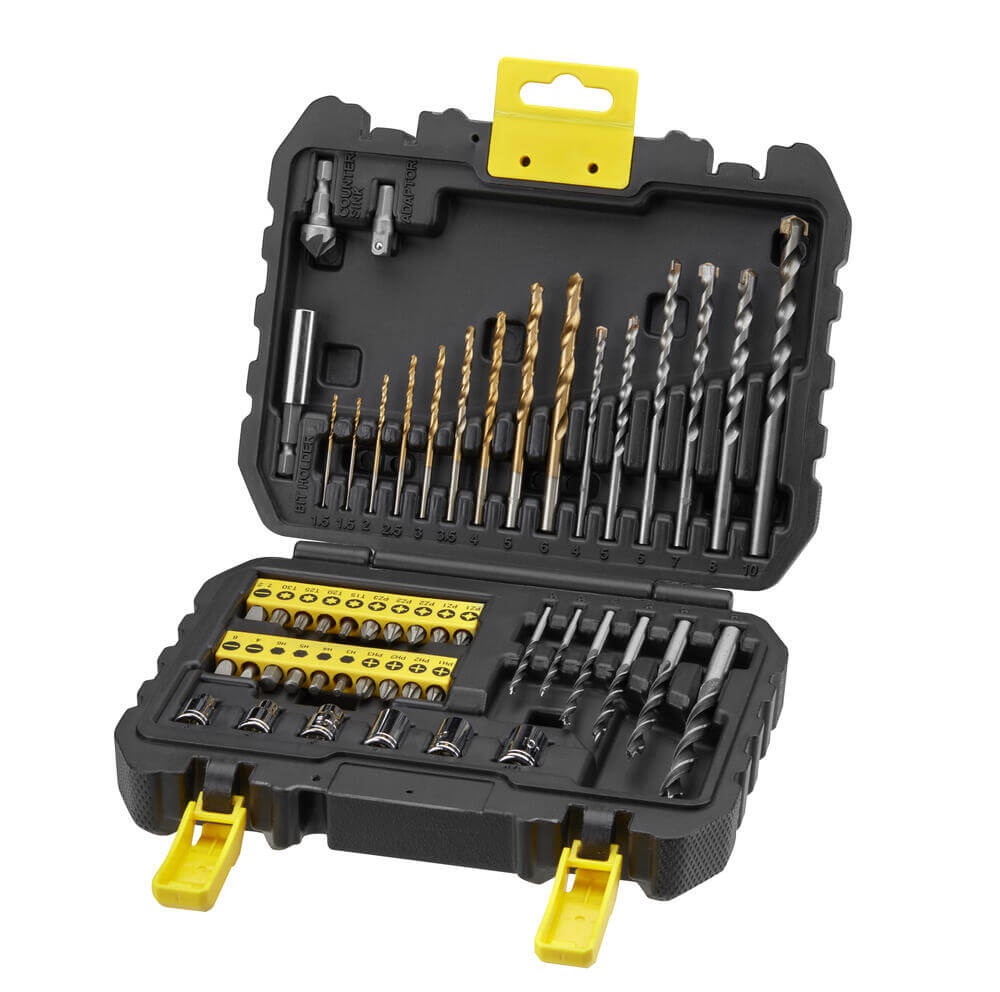 Набір біт і сверл STANLEY TITANIUM, Phillips, Pozidriv, Torx, Slotted, Ph1, Ph2, Pz 1, Pz2, Т, Sl6, 