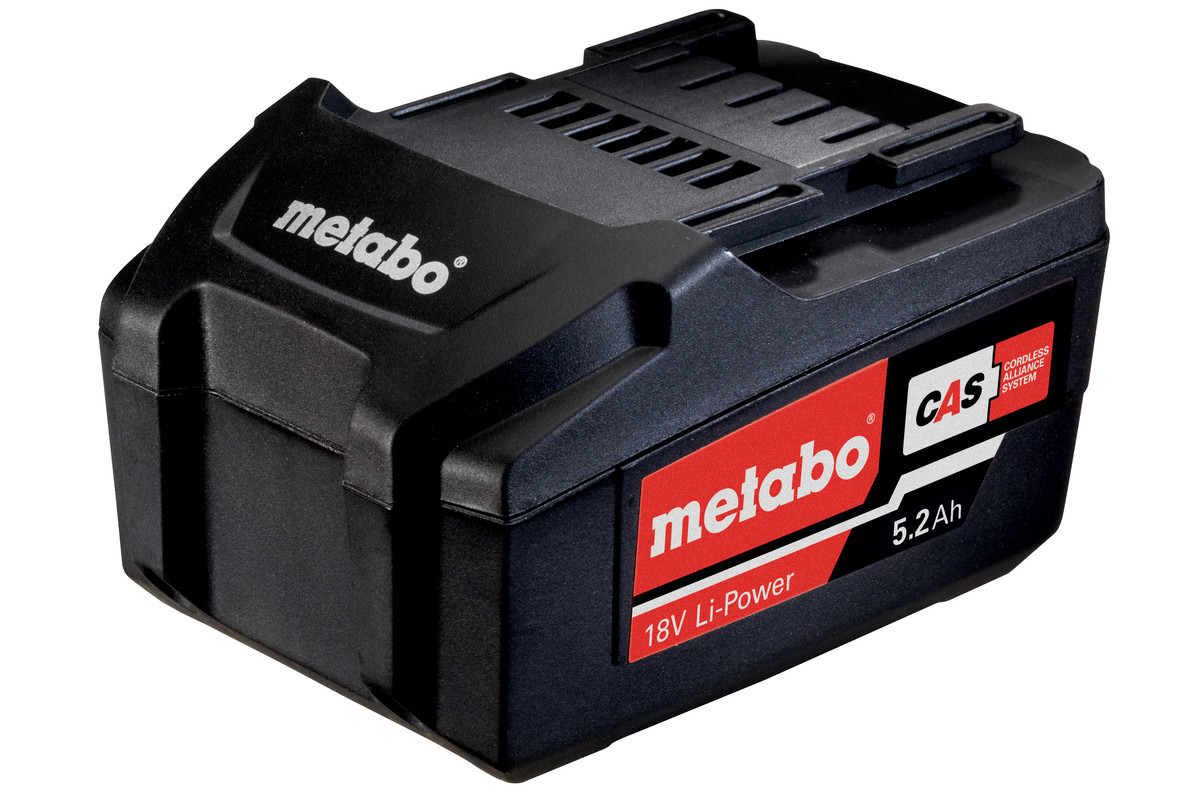 Акумуляторна батарея Metabo 18В, 5,2А·год, Li-Power