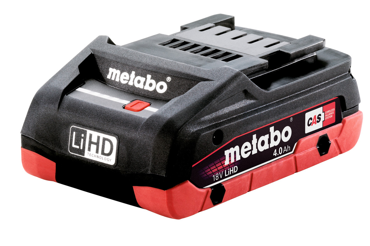 Акумуляторна батарея Metabo LiHD 18 В, 4,0 Ач