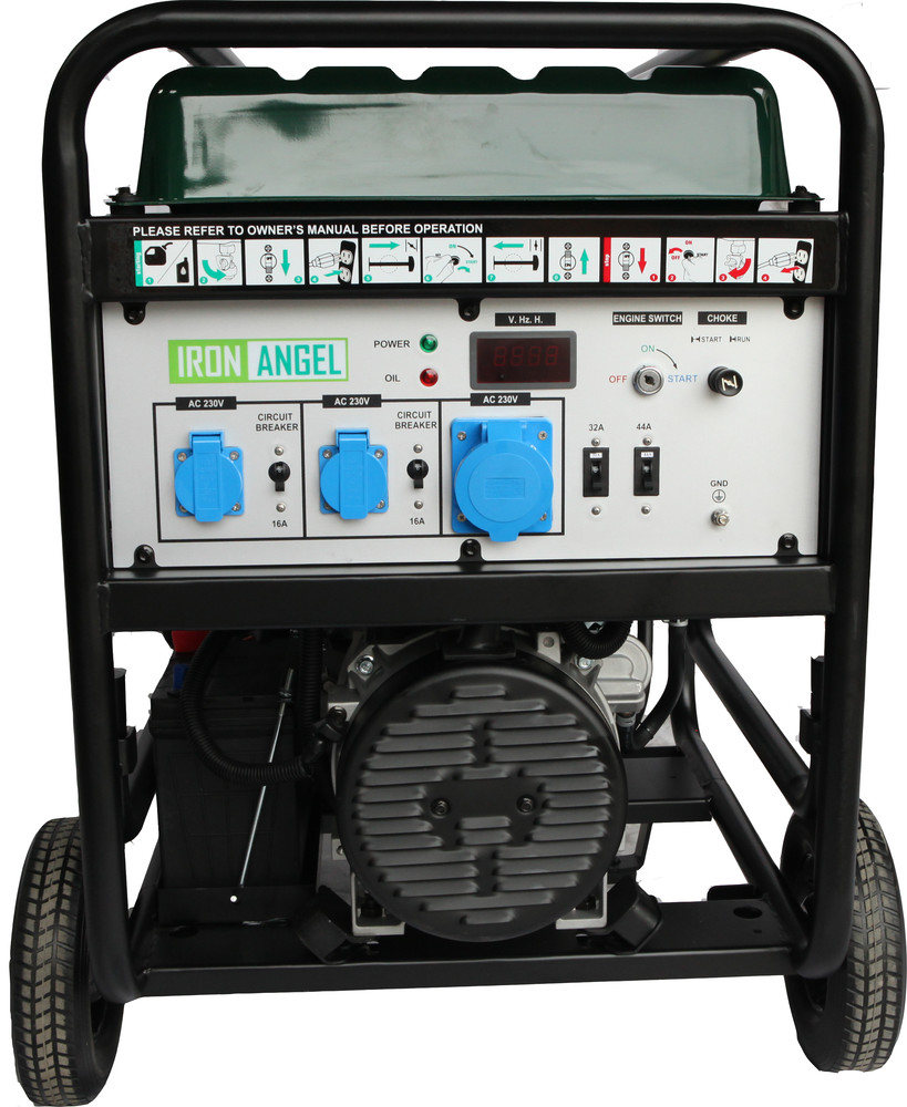 Генератор бензиновий Iron Angel EG12000E ATS + блок автоматики