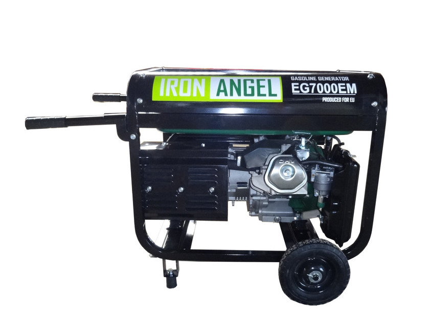 Генератор бензиновий Iron Angel EG7000EМ ATS + блок автоматики