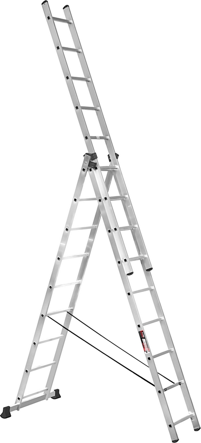 Лестница универсальная Stark SVHR3 × 9 алюминиевая, 9 ступенек, 5,88м