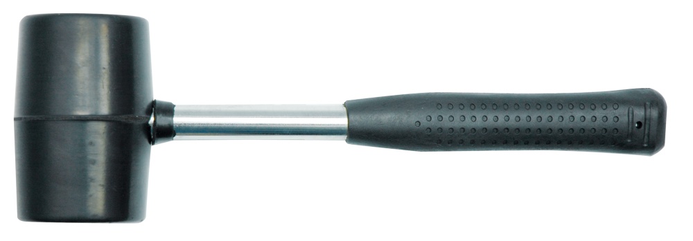 Киянка гумова Vorel Ø76мм, 1,1кг, металева ручка