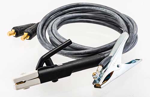 Комплект сварочных кабелей КСК-10х5 + 5 10-25