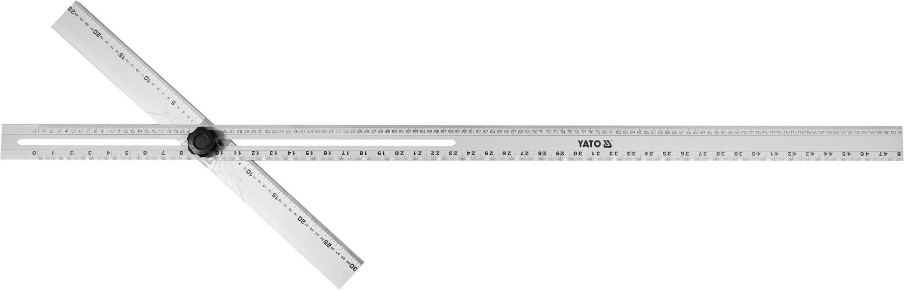 Кутник столярний Yato з 2-х лінійок, 1270 × 560мм