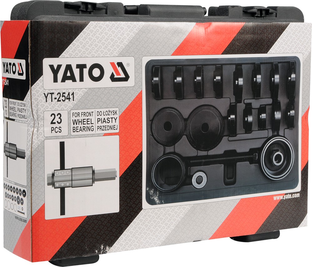 Набор для установки/снятия передних подшипников Yato YT-2541