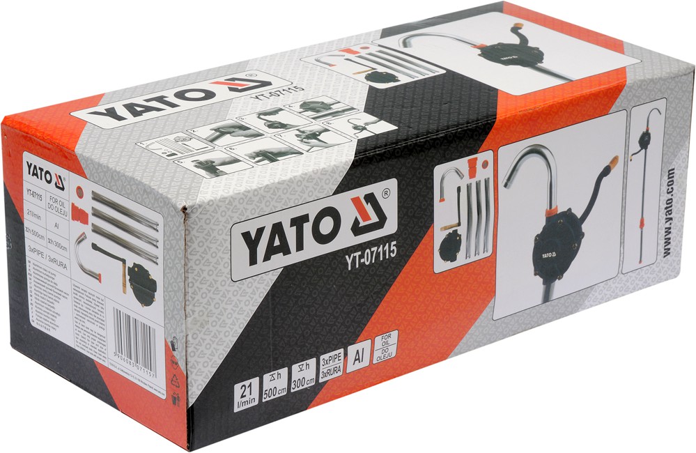 Ручной насос для масла Yato YT-07115