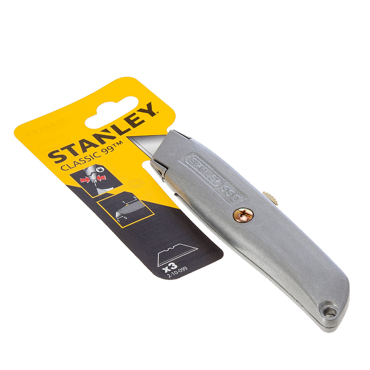 Нож Stanley 99E с фиксированным лезвием, 155мм, трапеция