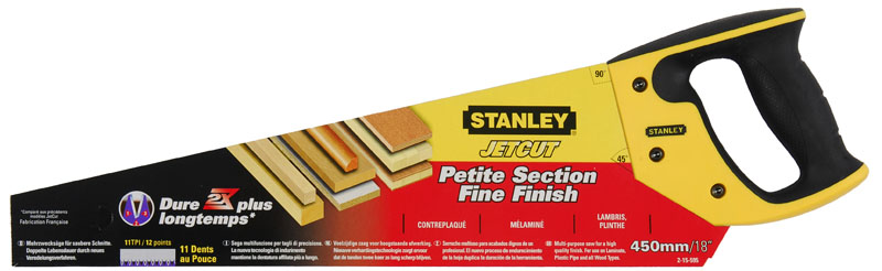 Ножівка Stanley Jet-Cut Fine 450мм, 11TPI