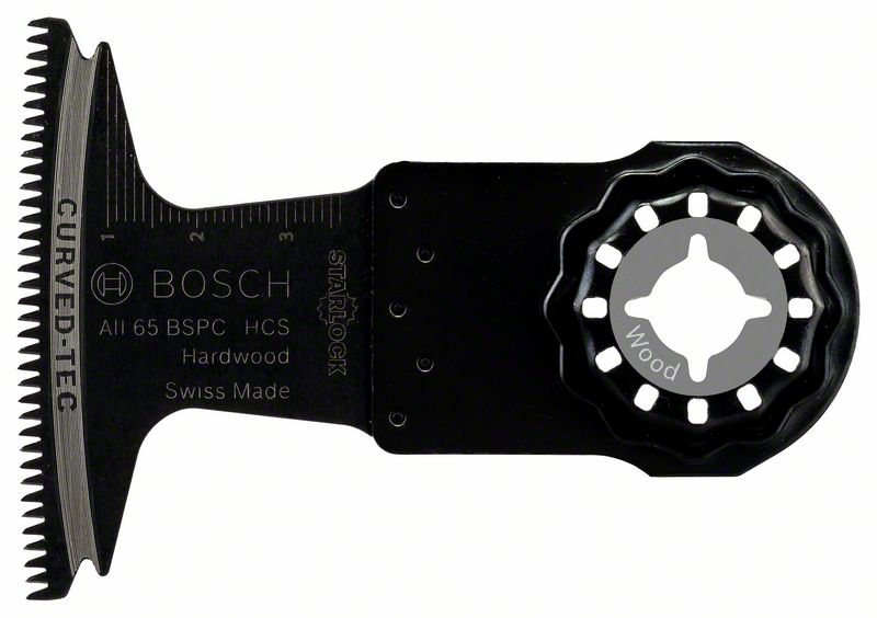 Полотно пиляльне Bosch Starlock Hard Wood HCS AII 65 BSPC, 65 × 40мм