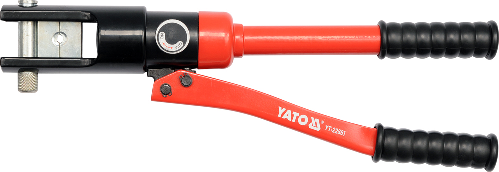 Пресс гидравлический ручной Yato для обжатия наконечников Ø16-240мм² 