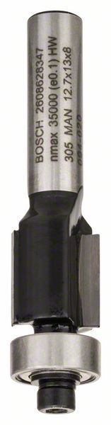 Фреза Bosch кінцева для обробки фасонних поверхонь Ø12,7 × 13 × Ø8мм