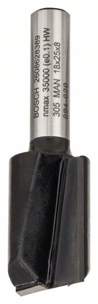Фреза Bosch концевая пазовая Ø18×25×Ø8мм