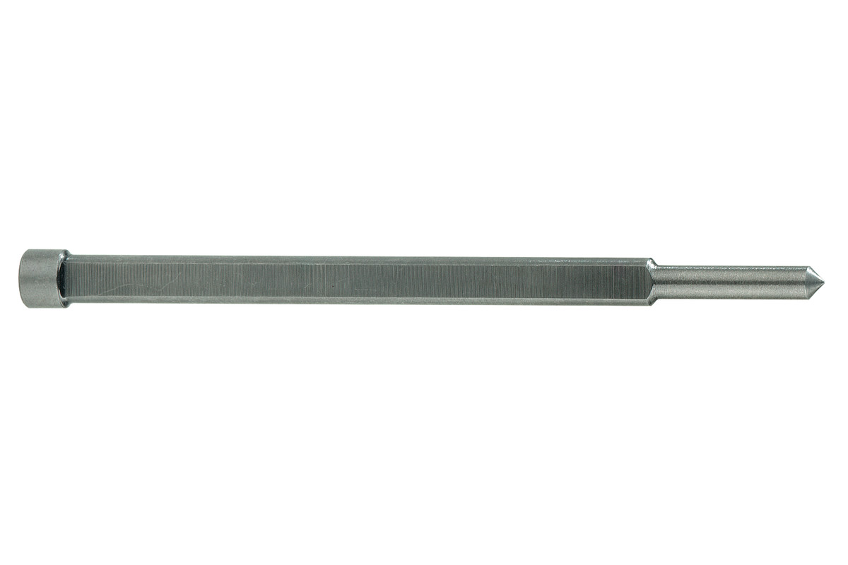 Центрирующий штифт для корончатых сверл Metabo HSS и HM, Ø6,35 × 100мм