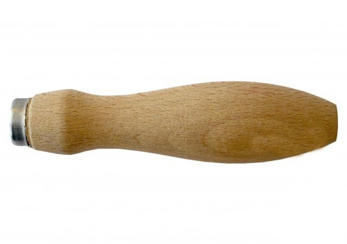 Ручка для напилку Virok деревяна, фігурна, 115мм