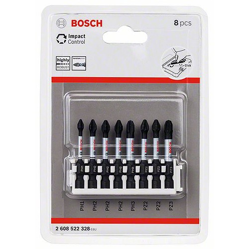 Набір бітів Bosch Impact Control, 50мм, 8шт