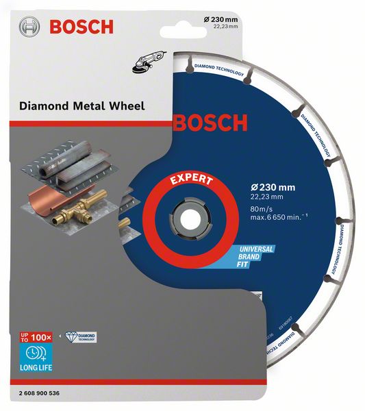 Круг отпезной Bosch Diamond metal Ø230 × 22,23мм