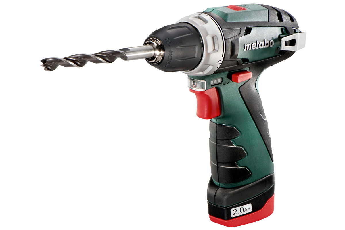 Шуруповерт Metabo PowerMaxx BS Basic, 2х2,0Аг, коробка