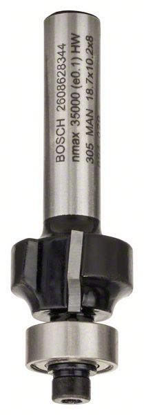Фреза Bosch кінцева для заокруглення ребер R3,0 × 10,2 × Ø8мм