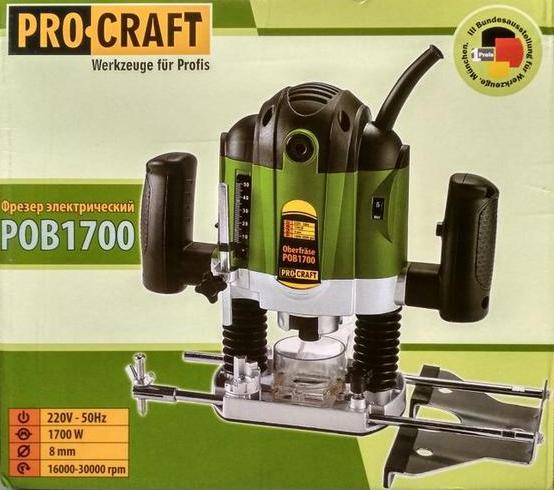 Фрезер ProCraft POB-1700 с набором