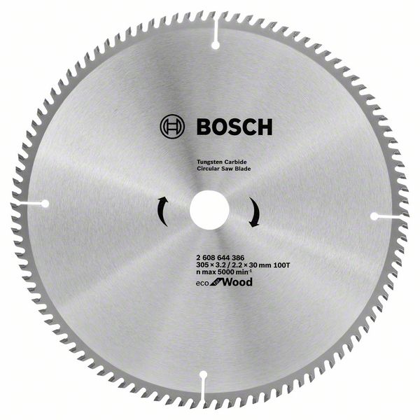 Диск пильний Bosch Eco for Wood Ø305 × 30мм 100T