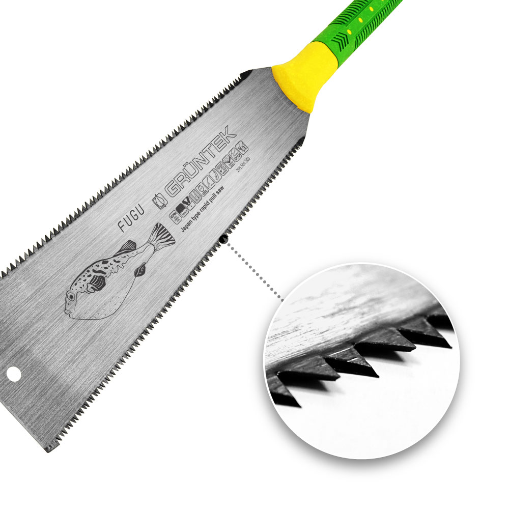 Ножовка садовая Grüntek Fugu, 300мм с двусторонним лезвием