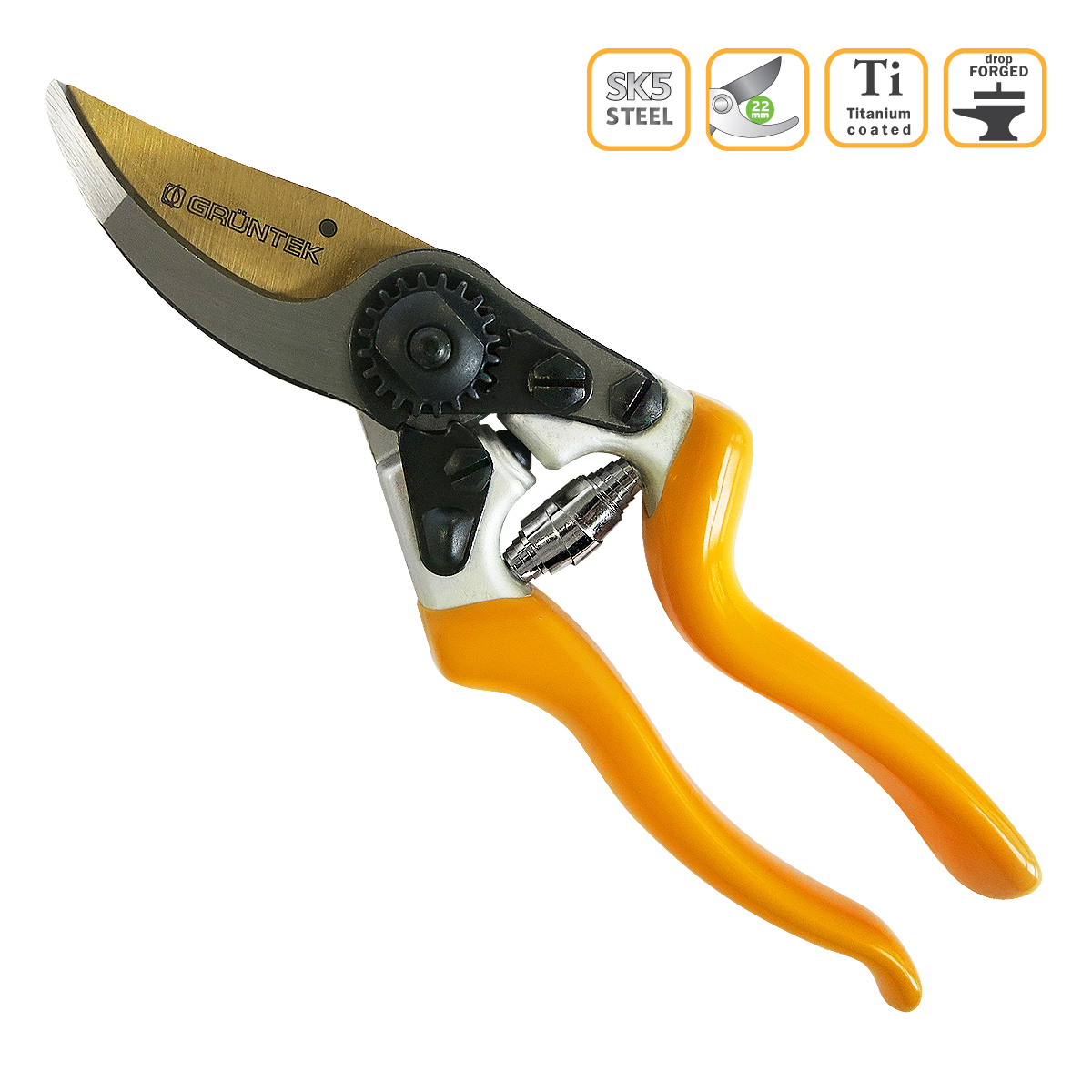 Секатор Grüntek Z-25 215мм, Ø26мм