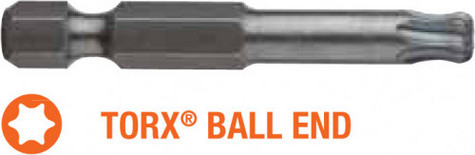 Біти USН Industry TORX® BallEnd T15 K × 50мм, 5шт