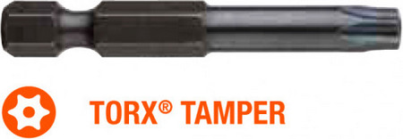 Біти USН Industry TORX® Tamper T20T × 50мм, 5шт