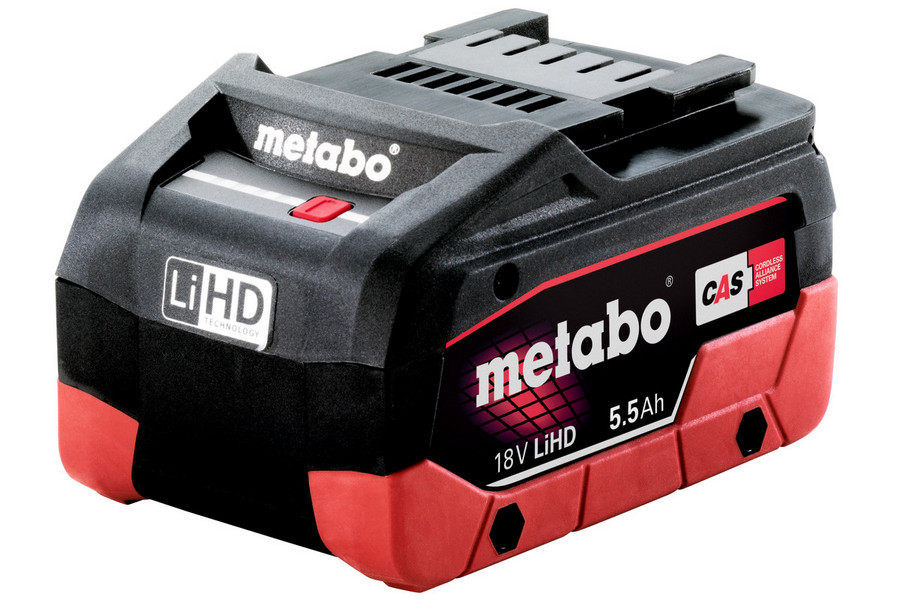 Аккумуляторная батарея Metabo LiHD, 18В, 5,5А·час
