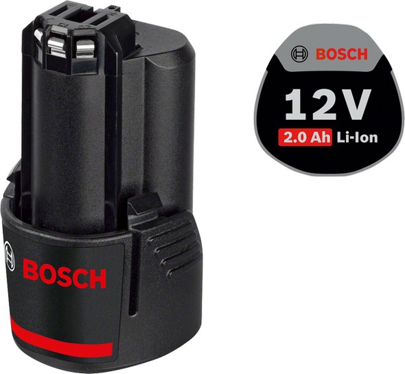 Аккумуляторная батарея Bosch GBA 12V, 2,0Ah Li-Ion