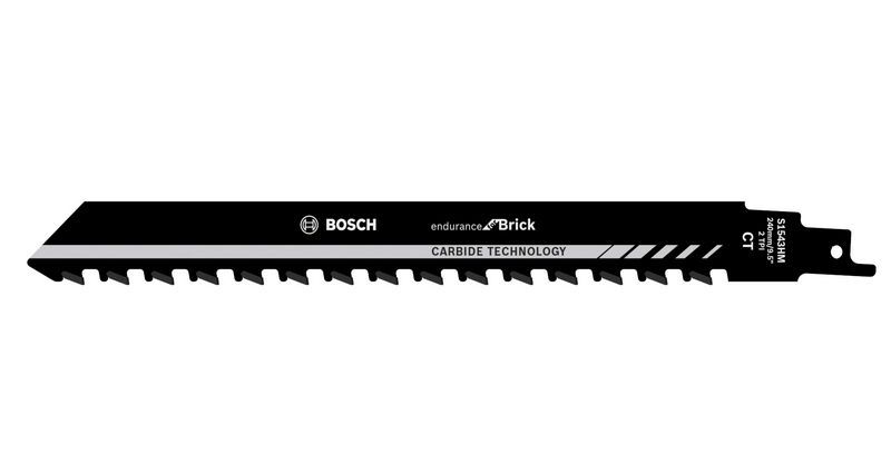 Полотно ножівкове Bosch Endurance for Brick S1543НМ, CT, 240мм, 1шт