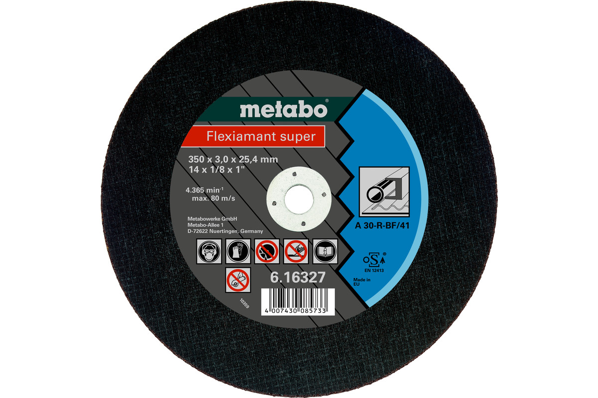 Круг отрезной Metabo Flexiamant super A30-R, Ø300×2,5×25,4мм