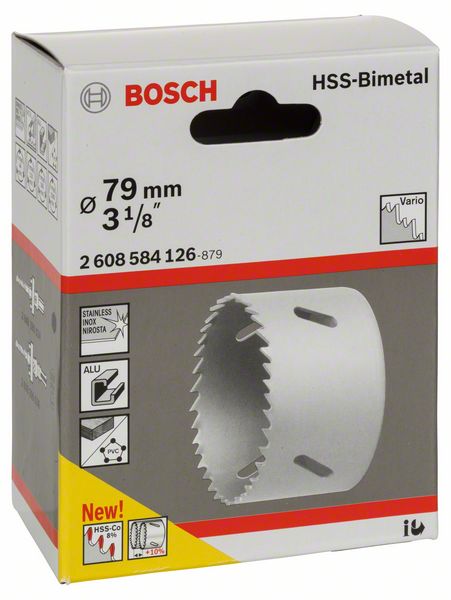 Коронка Bosch Standard НSS-Bimetal, Ø 79мм