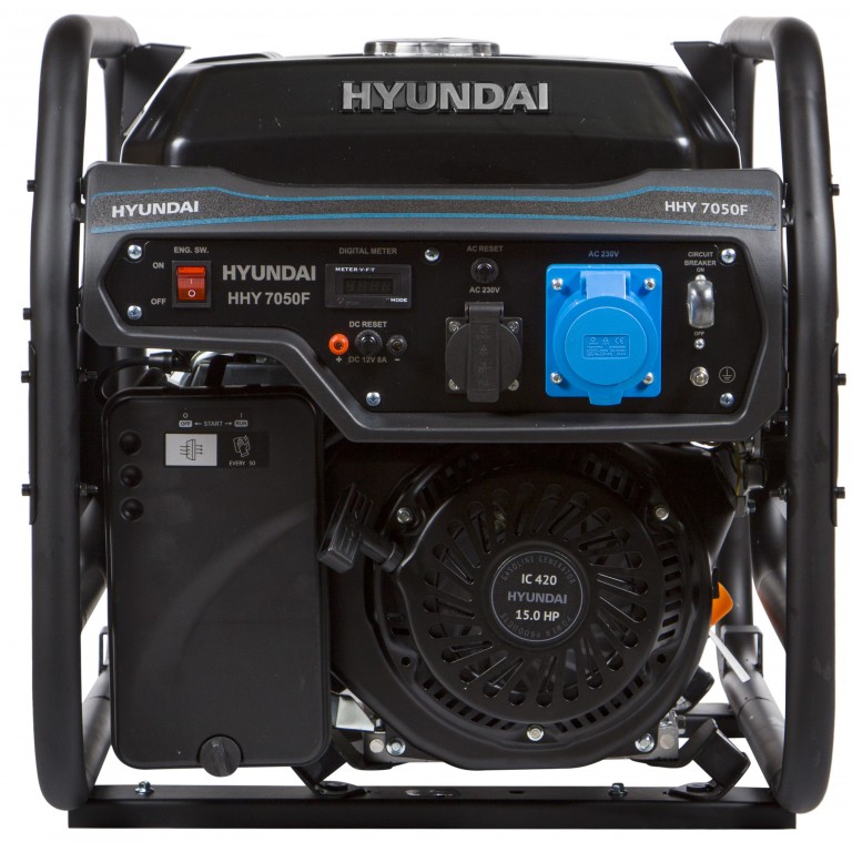 Бензиновый генератор Hyundai HHY 7050F, 5,5 кВт