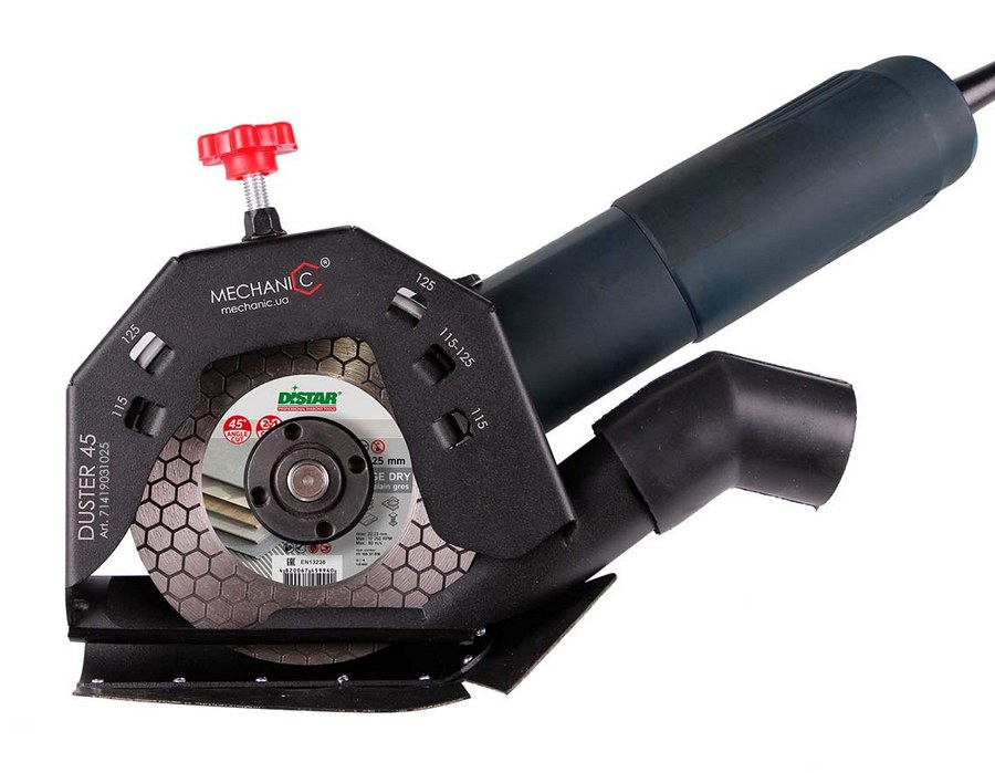 Кожух накладной MECHANIC ™ DUSTER 45, для УШМ 125мм