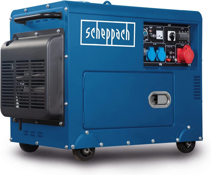 Генератор дизельный Scheppach SG5200D, 5,0 кВт
