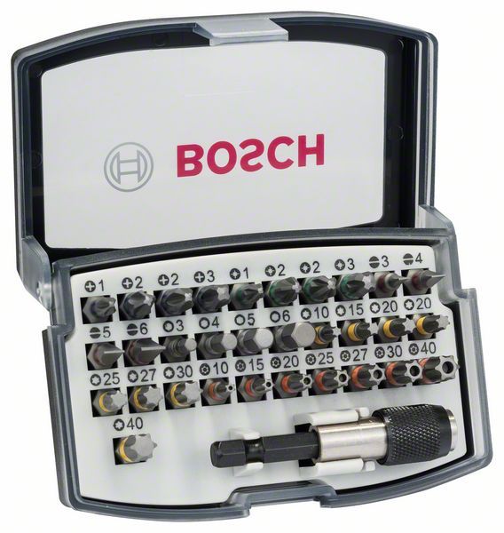 Набор битов Bosch Extra Hard, 32 шт